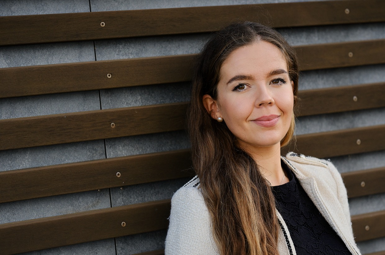 Alexandra Jakobsen, rådgiver i Middelfart Sparekasse i Kolding