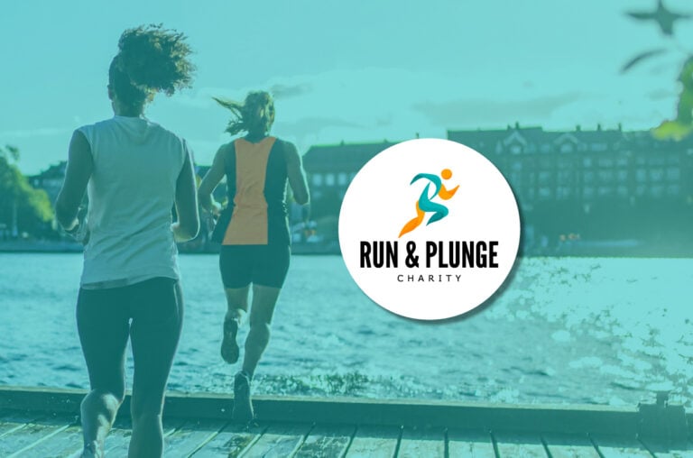 København: Run & Plunge for Børnecancerfonden