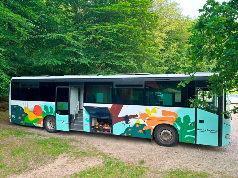 Bussen kører de små ud til store naturoplevelser