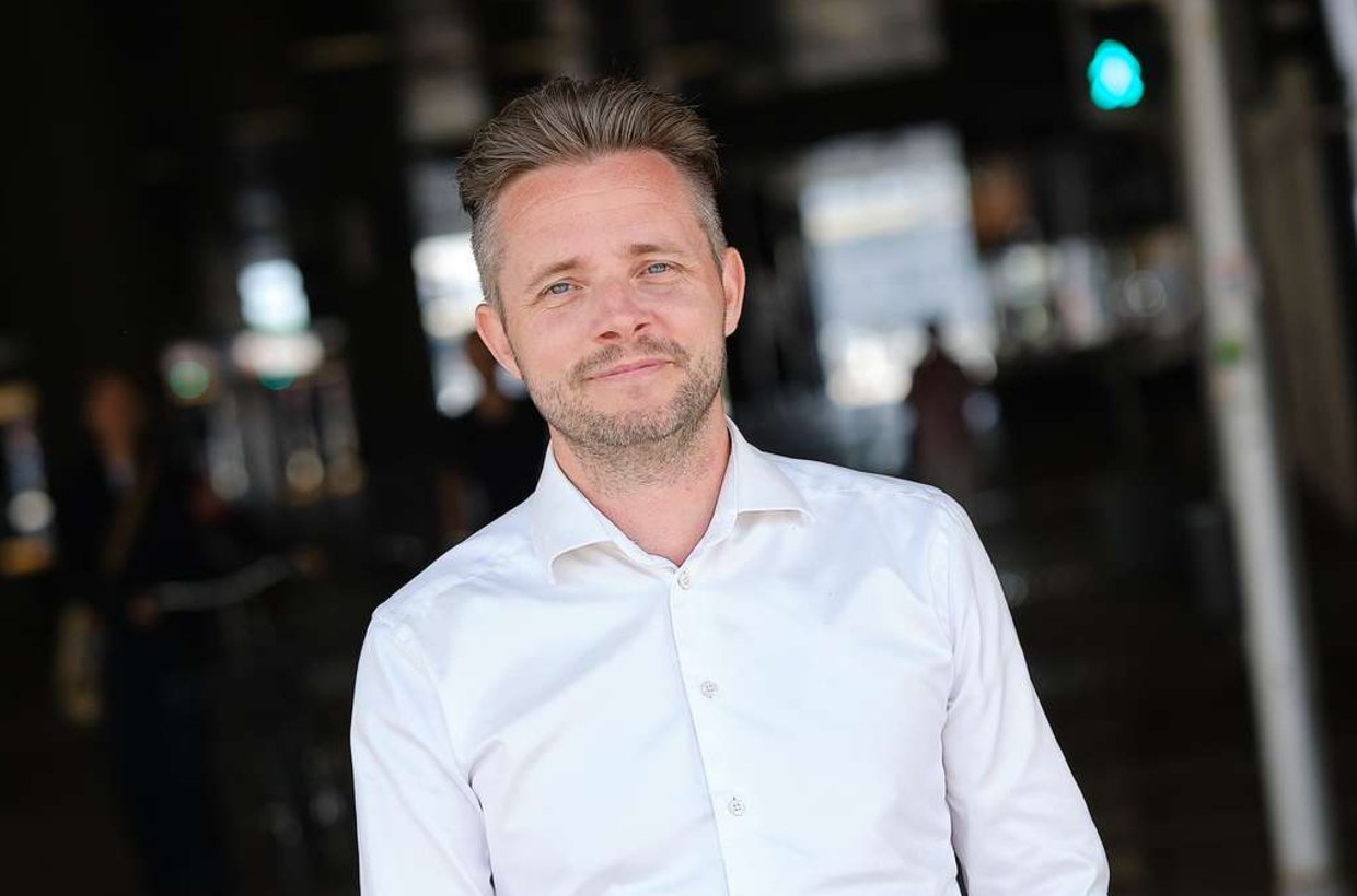 Mikael Ravnkilde, privatkundechef i Middelfart Sparekasse i Aarhus