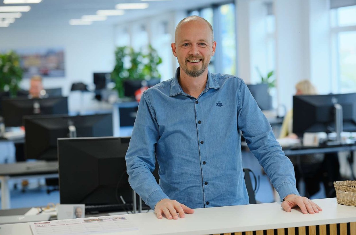 Christian Sunddal, rådgiver i Middelfart Sparekasse i København