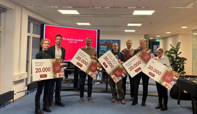 Donationer skabte glæde hos ildsjæle