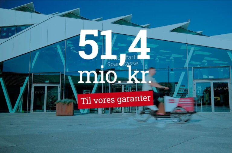 Stor udbetaling med stor glæde
