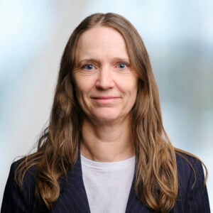 Jeanette Palmelund, erhvervssupporter i Middelfart Sparekasse i Herning