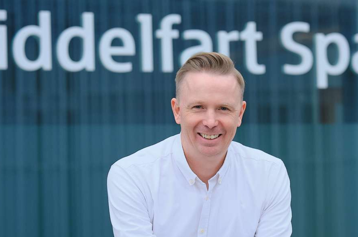 Kasper Schmidt Rank, afdelingsleder i Middelfart Sparekasse