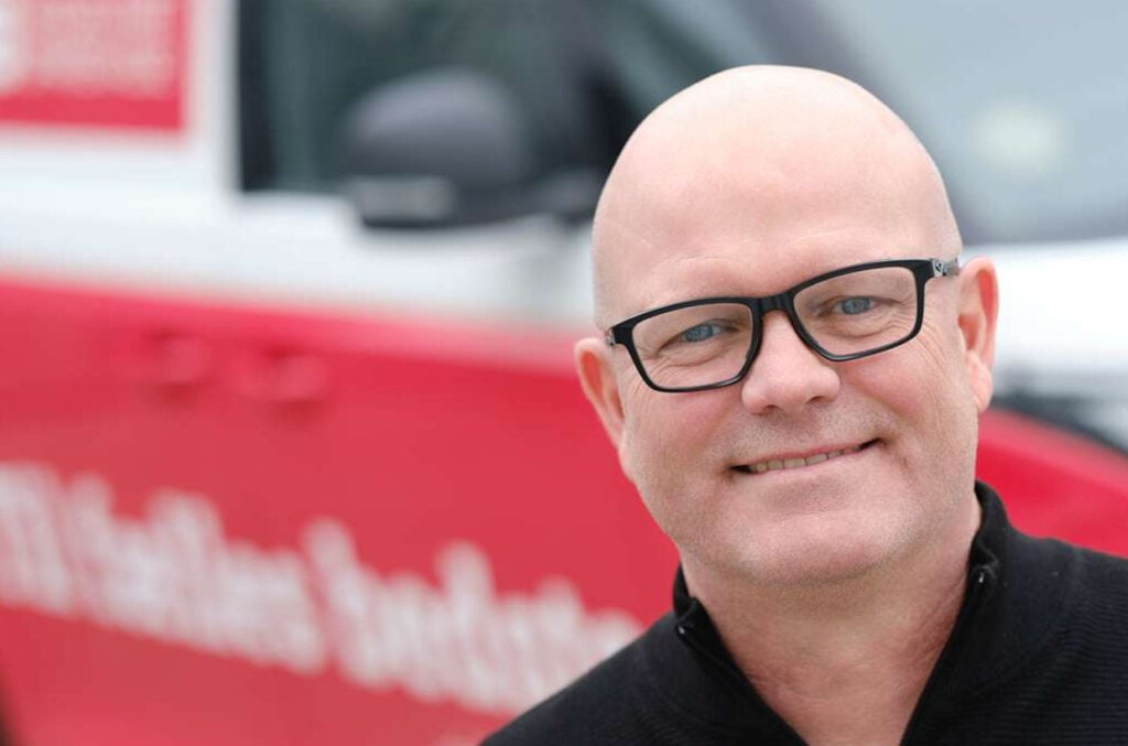 Mikael Skibsted, erhvervsrådgiver i Middelfart Sparekasse i Herning