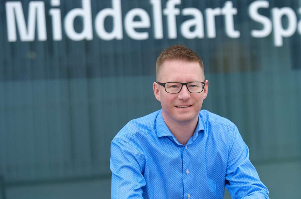 Morten Grønne-Reinholdt, privatkundechef i Middelfart Sparekasse i Herning