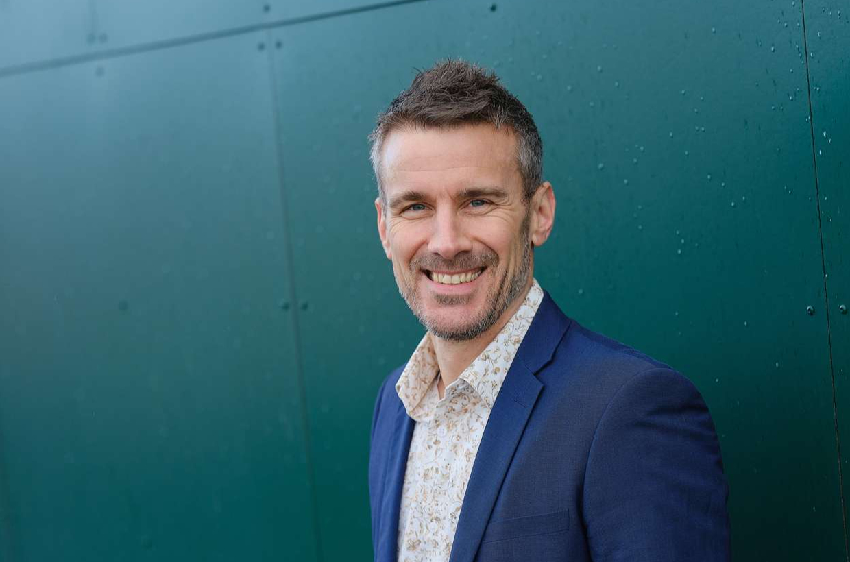 Tommy Laursen, afdelingsdirektør i Middelfart Sparekasse i Horsens