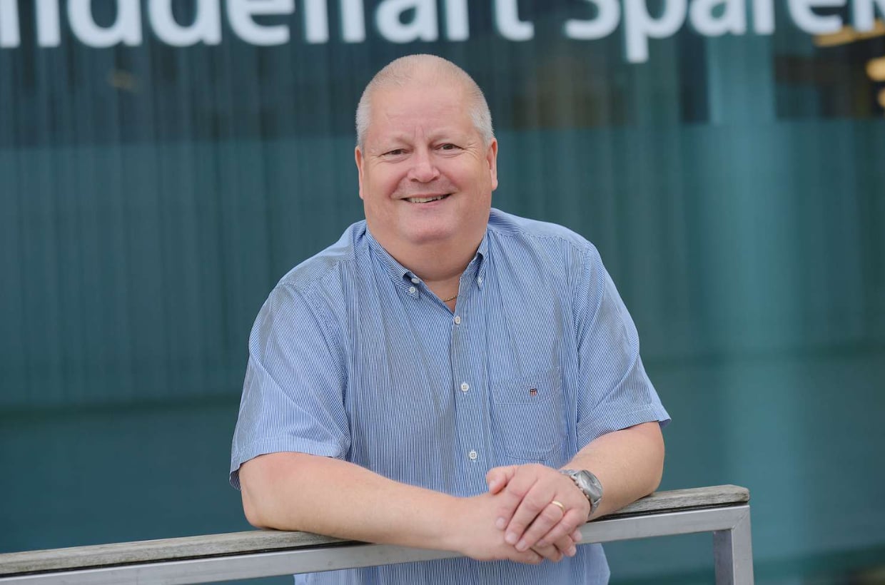 Allan Holm Kristensen, rådgiver i Middelfart Sparekasse i Silkeborg