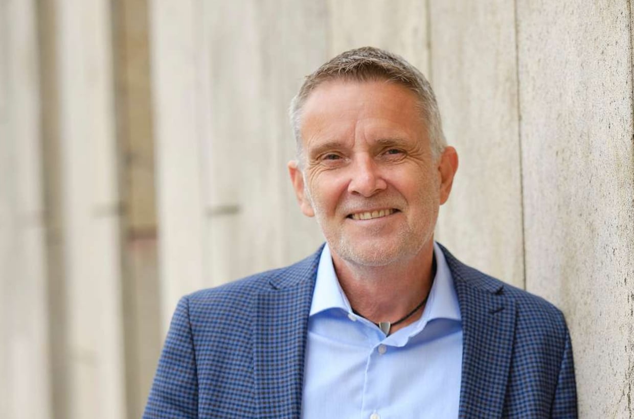 Hans Erik Jessen, centerdirektør i Middelfart Sparekasse i Herning