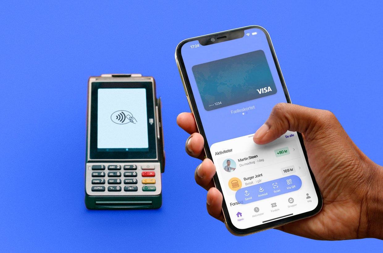 Nu kan du betale med MobilePay på kortterminaler over hele verden – og du behøver ikke engang åbne appen.
