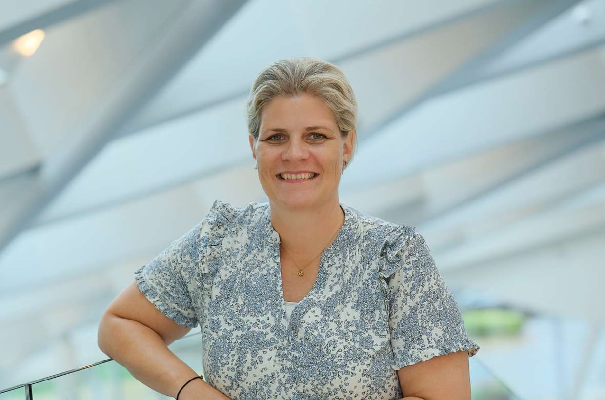 Christina Knudsen, rådgiver i Middelfart Sparekasse i Horsens