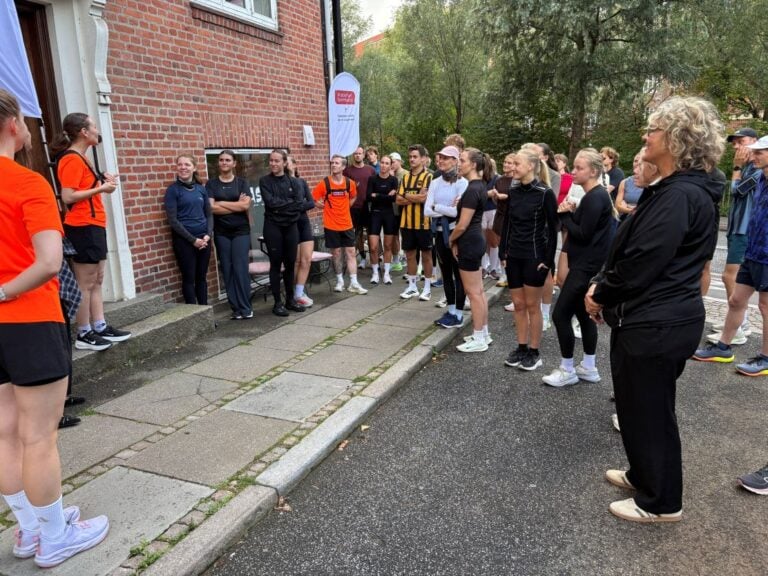 Fællesskab med løbesko samt rigtig god kaffe